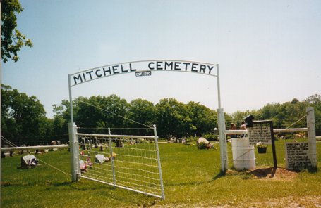 Mitchell Cemetery Gate